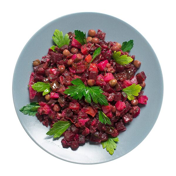 Винегрет с ароматным подсолнечным маслом, Уже Готово