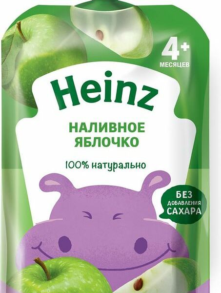 Пюре Heinz яблоко с 4 месяцев
