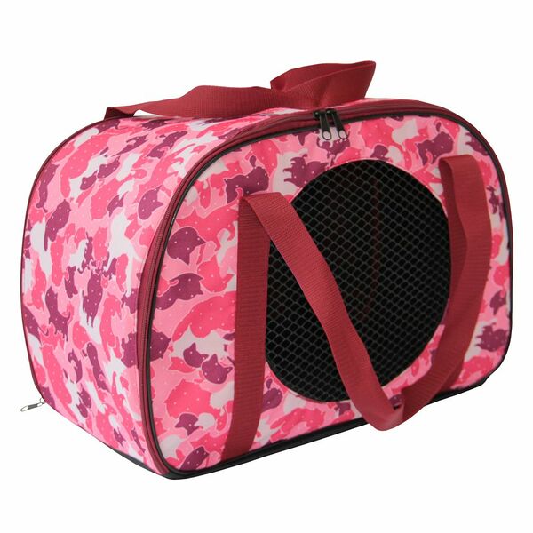 Сумка-переноска для животных ТЕРЕМОК овальная 25х45х32см