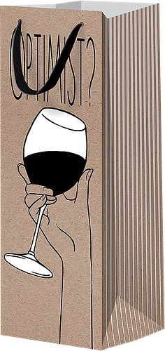 Пакет подарочный Лакарт Крафт, 12х36х10,2см