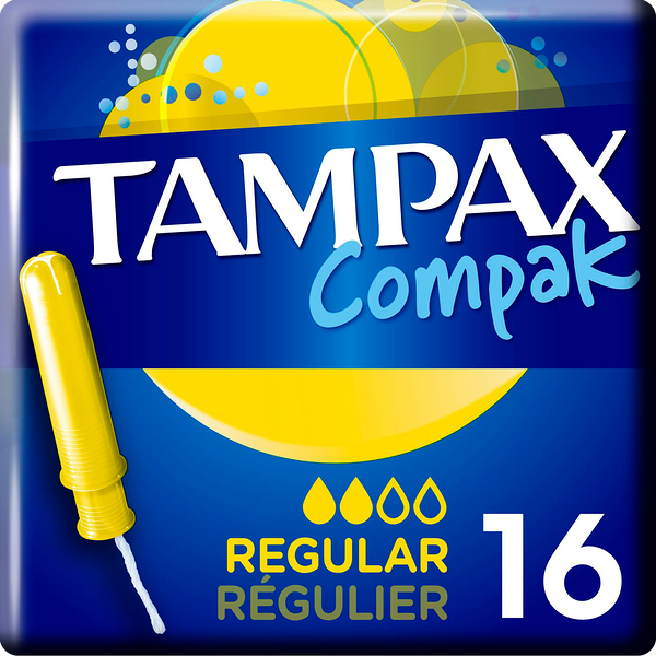 Тампоны Tampax Compak Regular с аппликатором