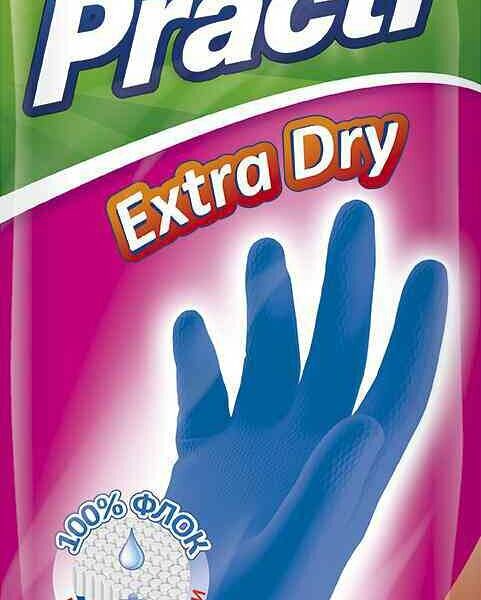 Перчатки Paclan Extra Dry размер: L, 1 пара