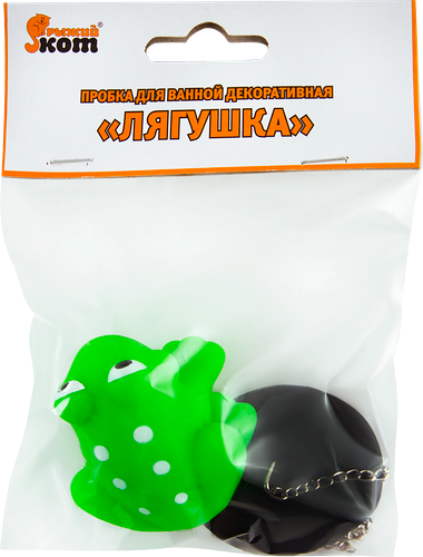 Пробка для ванной Рыжий кот декоративная арт. 970056/970057/970058 дизайн в ассортименте