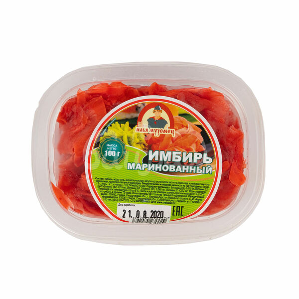 Имбирь маринованный Илья Муромец 100гр