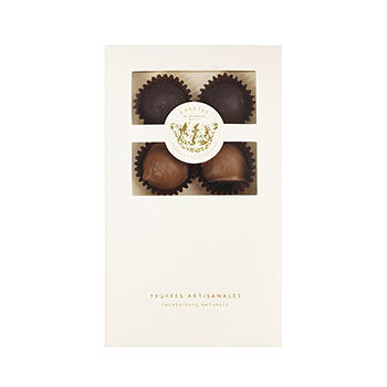 Шоколадные трюфели Счастье 8 штук №2 120г, Россия