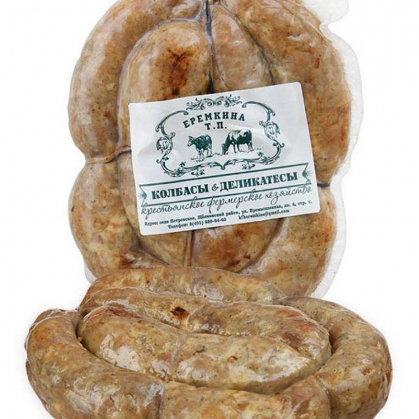 Колбаса КФХ Еремино поле Жареная По-домашнему