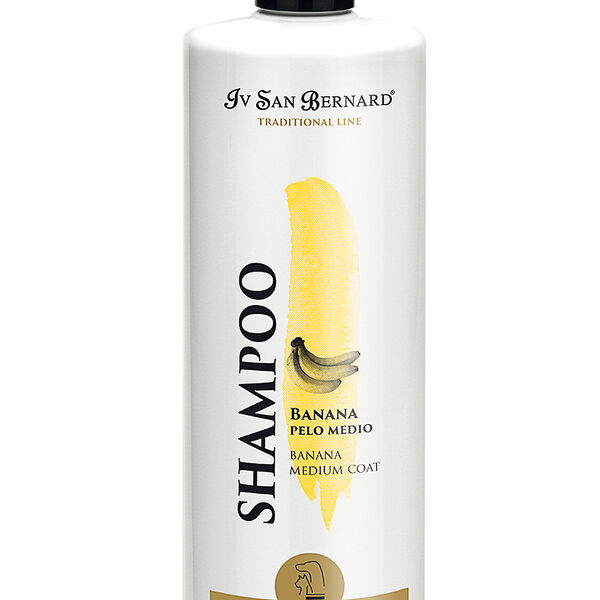 Шампунь для шерсти средней длины Iv San Bernard Traditional Line Banana