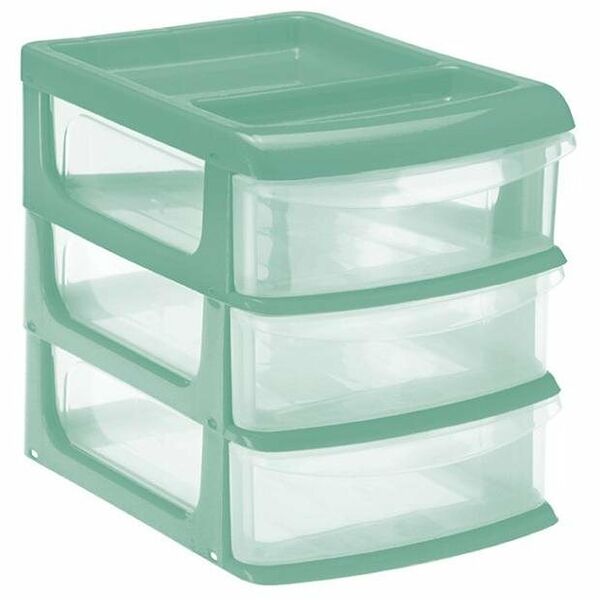 Бокс для хранения Idea Универсальный мини, 3 секции