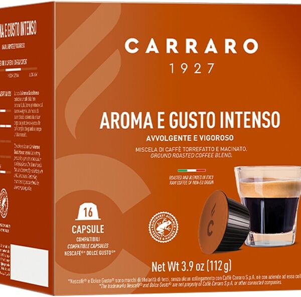 Кофе в капсулах Carraro Aroma Espresso 16шт