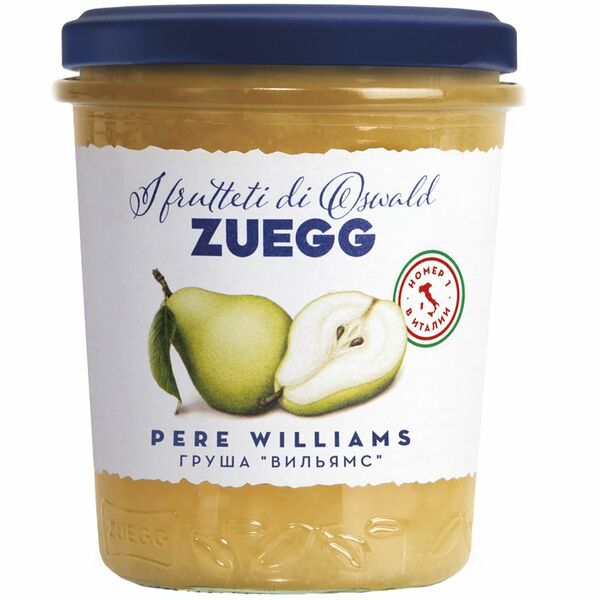 Конфитюр Zuegg Вильямс грушевый экстра, 320г