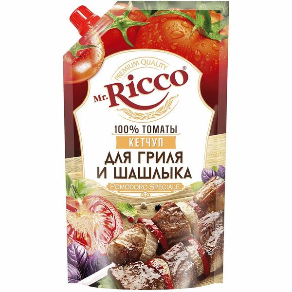 Кетчуп Mr.Ricco Pomodoro Speciale для гриля и шашлыка, 300г