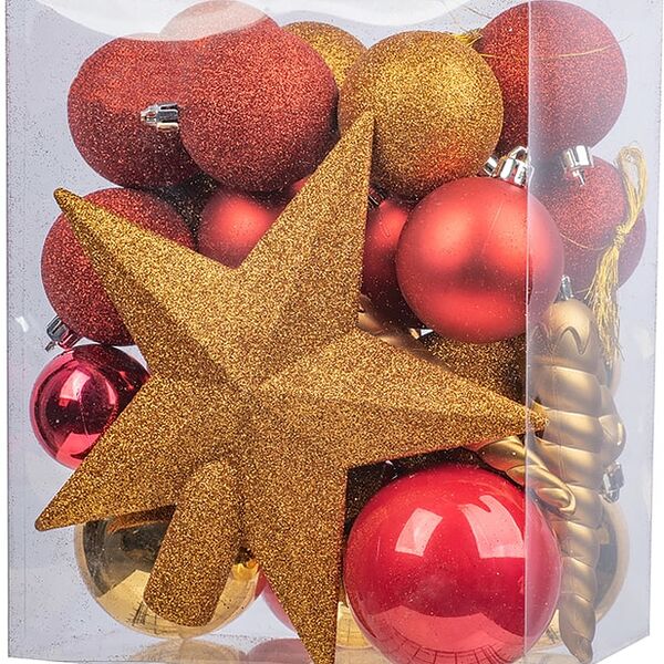 Набор новогодних украшений Magic Time 33шт