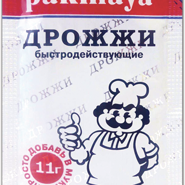 Дрожжи PAKMAYA сухие хлебопекарные быстродействующие