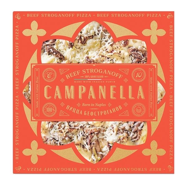 Пицца Campanella Бефстроганов 400г, Россия