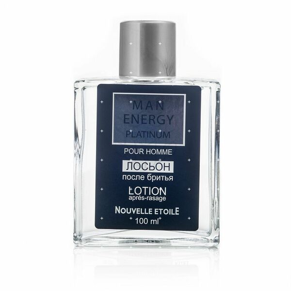 Лосьон после бритья Новая Заря Man Energy Platinum Pour Homme