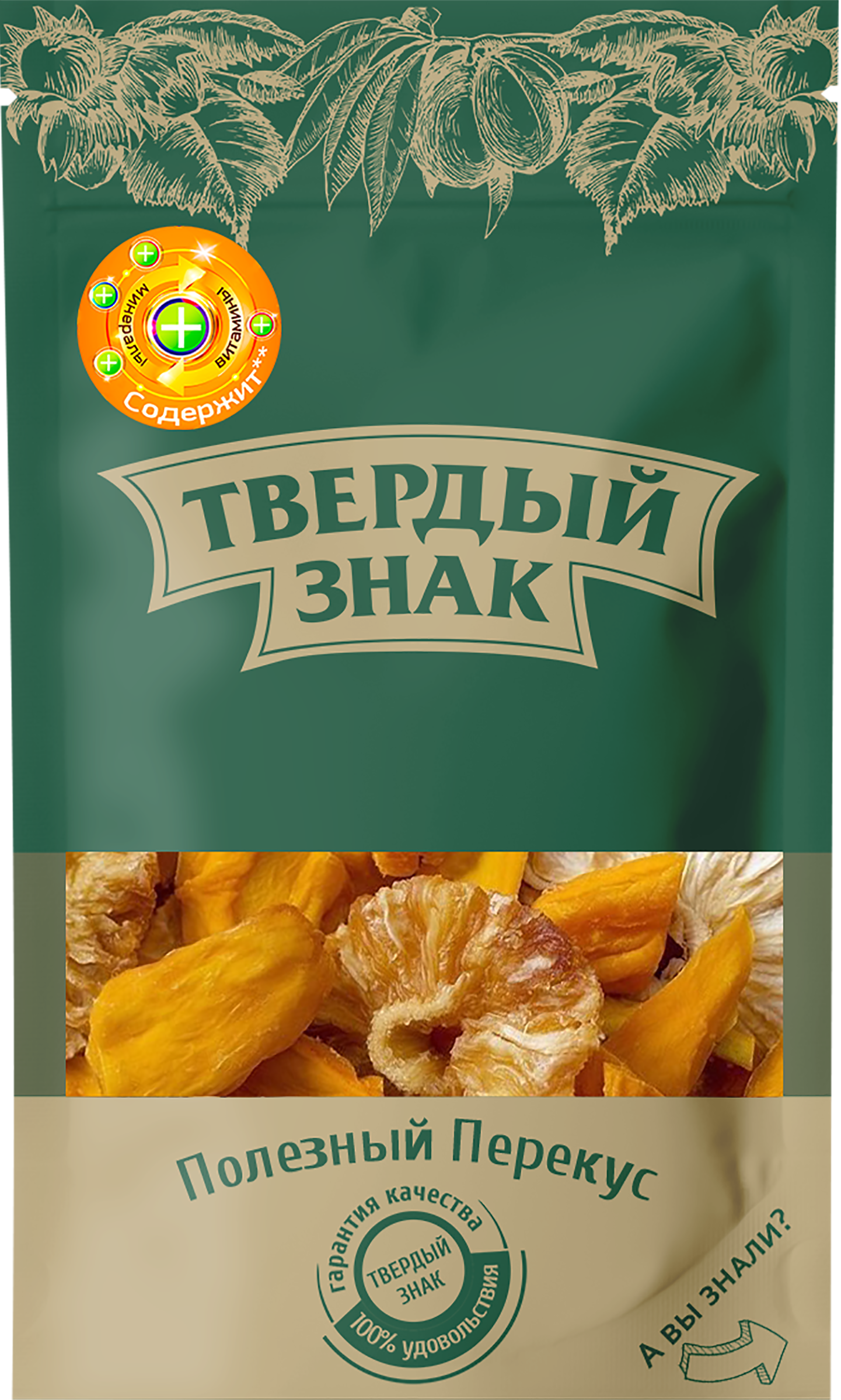 

Смесь сухофруктов ТВЕРДЫЙ ЗНАК Манго и ананас, 100г