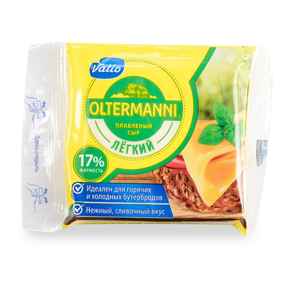 

Сыр плавленый Valio Oltermanni Легкий 17% 140 г