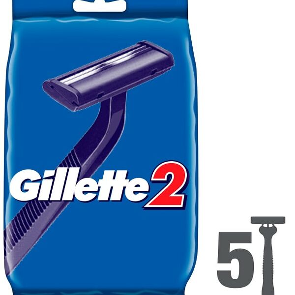 Бритва Gillette 2 одноразовые 5шт