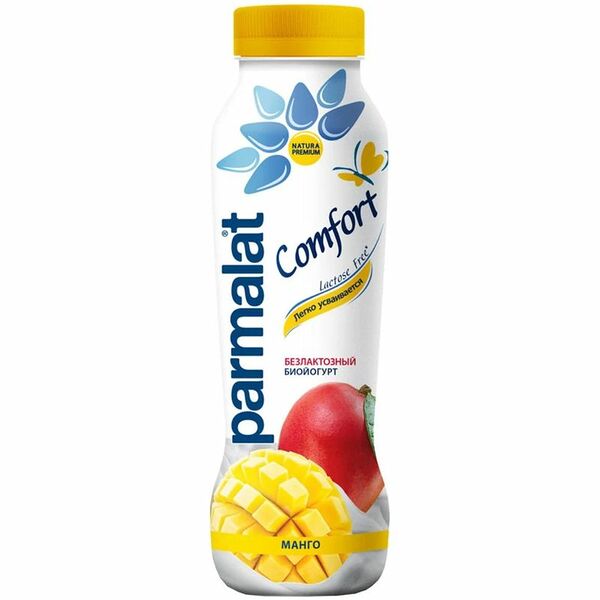 Биойогурт Parmalat Comfort Манго безлактозный 1.5%, 290г