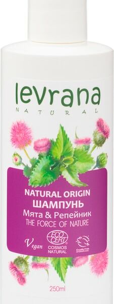Шампунь для волос Levrana Мята и репейник 250мл
