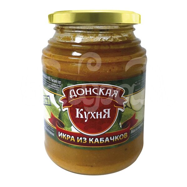 Икра из кабачков Донская Кухня 480гр ст/б