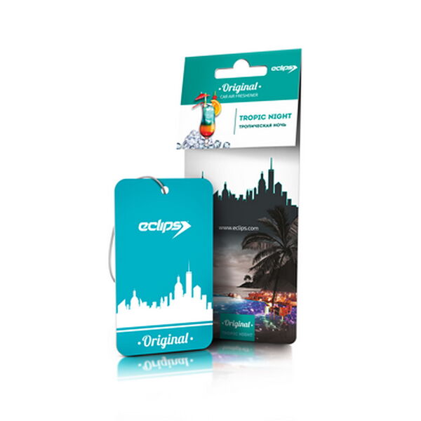 Освежитель воздуха картон Original Eclips Тропическая ночь TА-203