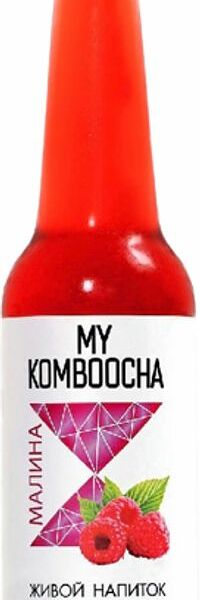 Напиток брожения My komboocha Малина нефильтрованный
