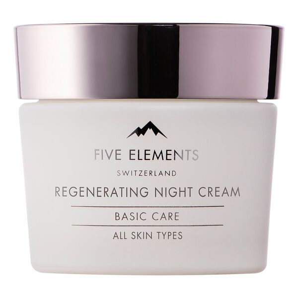 FIVE ELEMENTS Regenerating night cream Крем ночной для лица восстанавливающий, 50 мл