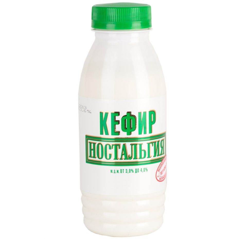 

Кефир Ностальгия 3-4%, 300 мл