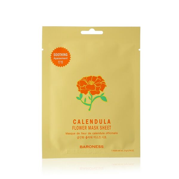 Маска для лица Baroness Flower Calendula успокаивающая, 21 г
