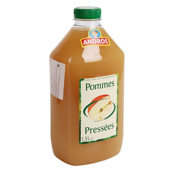 Сок яблочный Andros 1.5 л