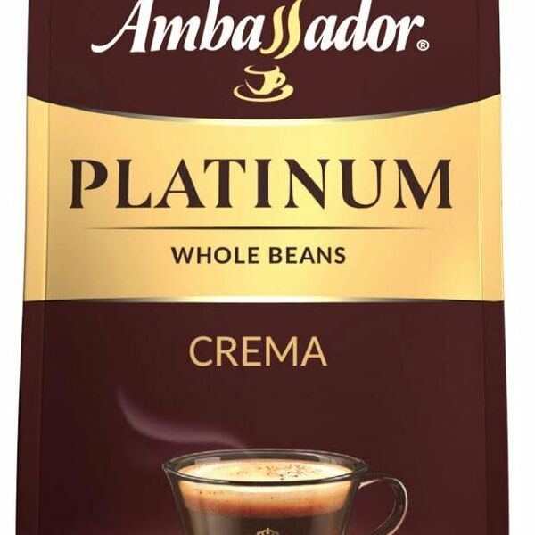 Кофе в зернах Ambassador Platinum Crema 200 г