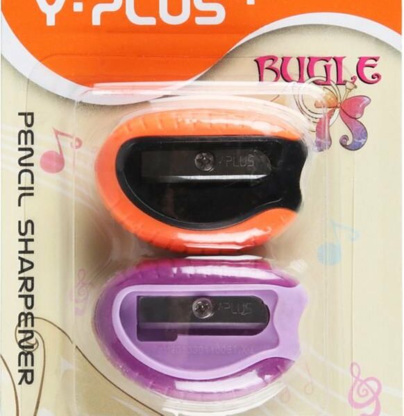 Точилка Bugle (Багли) 2 шт ТМ Y-Plus (Ю-Плюс)