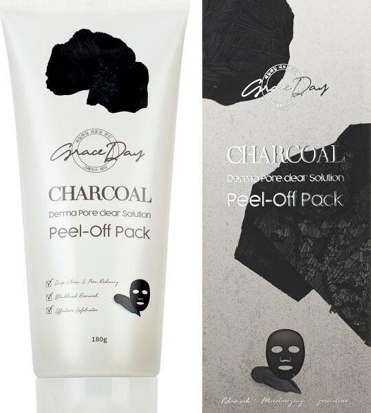 Маска-пленка для лица Grace Day очищающая с углем 180г