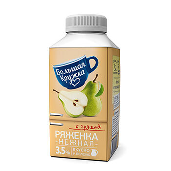 Ряженка Большая кружка груша 3,5% 260г, Россия