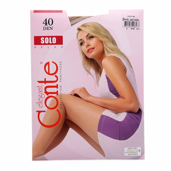 Колготки Conte Elegant Solo 40 Natural, размер 5