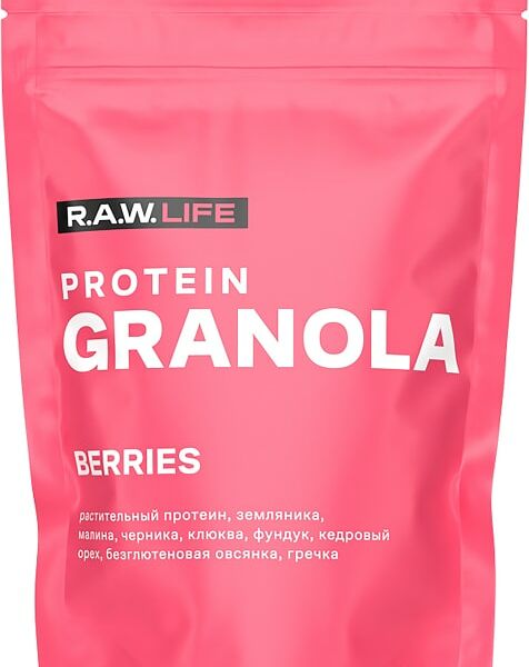 Гранола R.A.W. LIFE Ягоды 220г