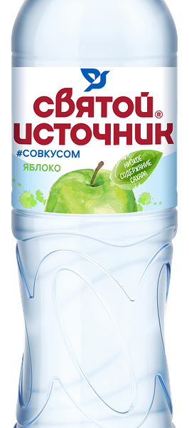 Вода питьевая Святой Источник Яблоко негазированная 1.5 л