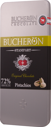 

Шоколад горький Bucheron Stand'Art с фисташками 100 г