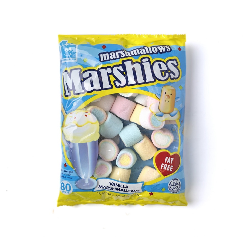 

Зефир Markenburg Marshies маршмеллоу с ванильным вкусом 80 г