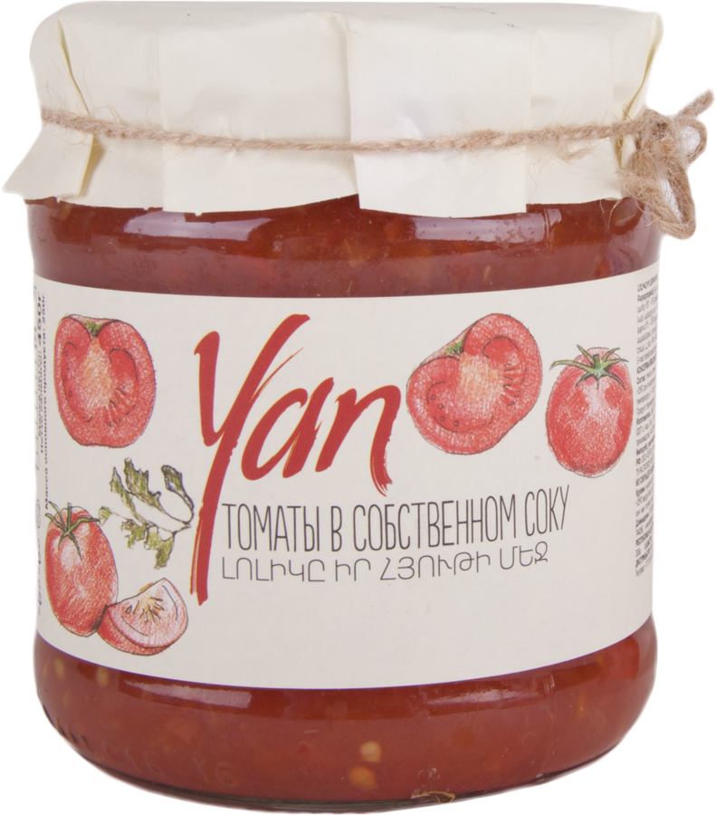 

Томаты в собственном соку Yan