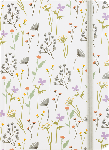 

Тетрадь Flower mood А5, 80 листов, в линейку