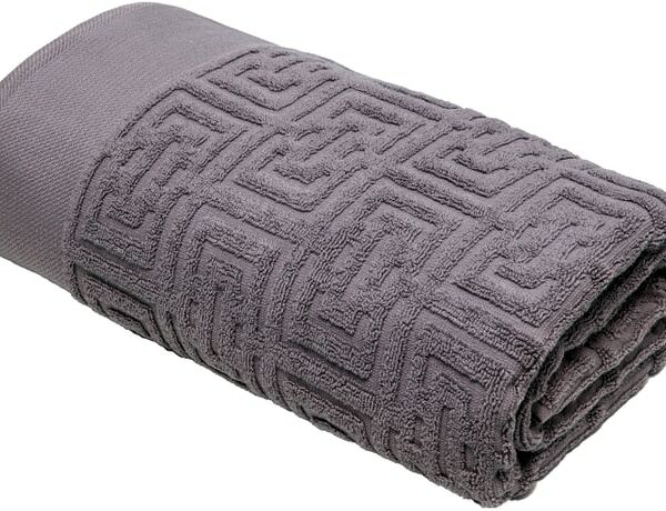 Полотенце Picassa Спарта махровое 100*150см серый опал
