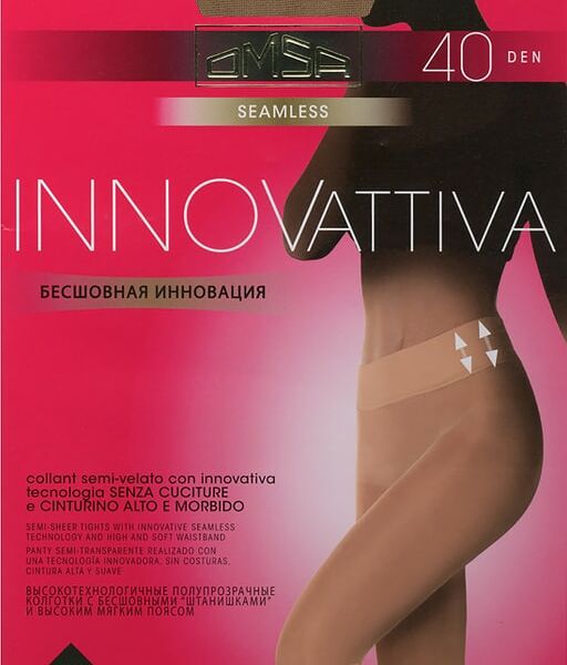 Колготки Omsa Innovattiva 40 Caramello Карамель Размер 4