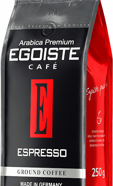 Кофе молотый Egoiste Espresso 250г