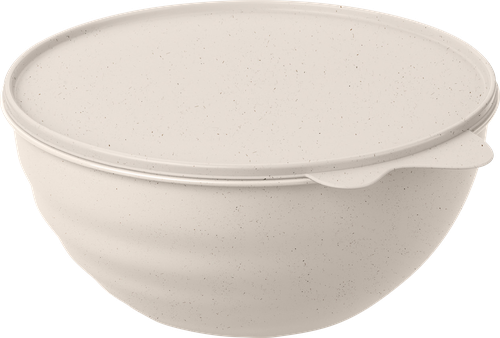 

Миска PHIBO Wave с крышкой, бежевый, 1.55 л