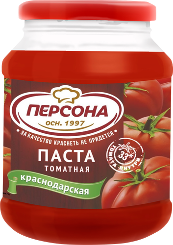 

Томатная паста Персона Краснодарская, 500 г