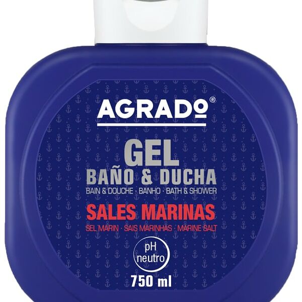 Гель для душа Agrado Marine Salts 750мл