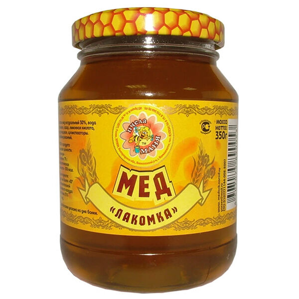 Мед пчела Маня 350г лакомка