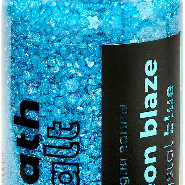Соль для ванны Fabrik Cosmetology неоновая Crystal blue
